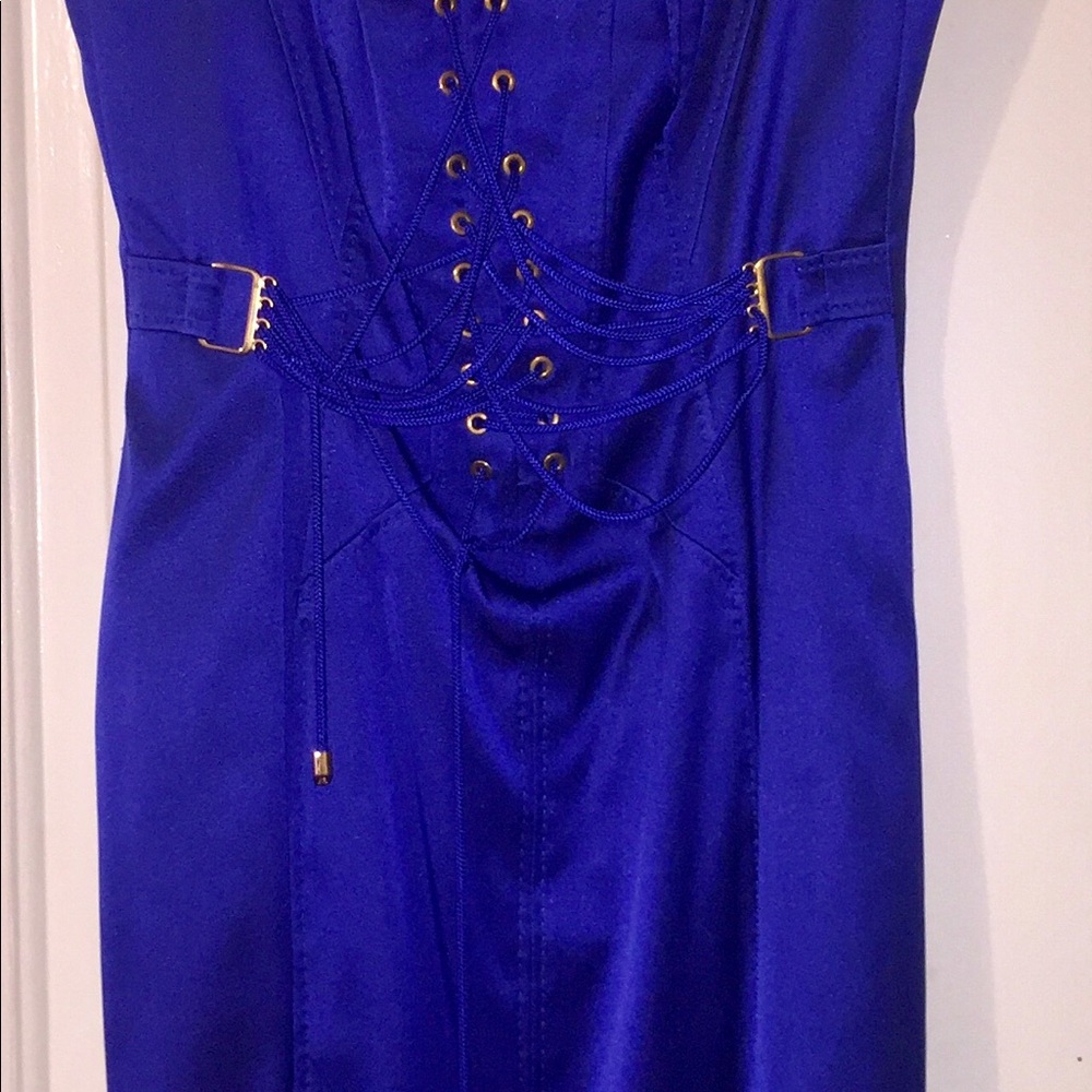 Escada Adjustable Bustier Dress